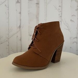 Call It Spring Lace-Up Booties